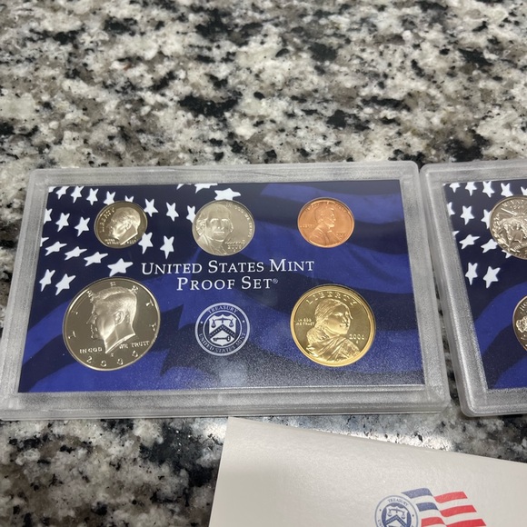 2006 S US Mint 10 Coin Proof Set Original Box State Quarters - Picture 2 of 3